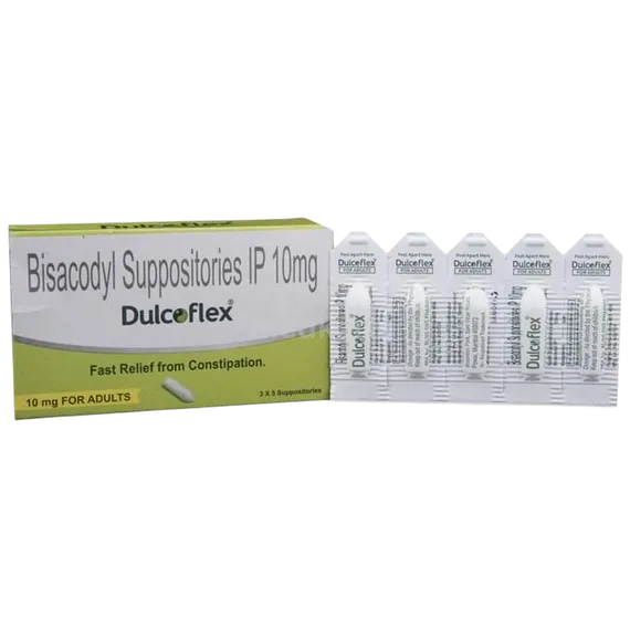 dulcoflex adult suppository 5's